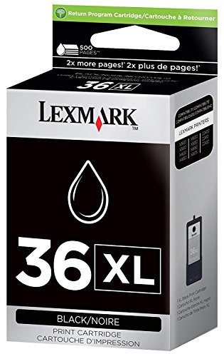 Lexmark Patrone Nr. 36XL - Druckerpatrone - hohe Ergiebigkeit - 1 x schwarz - LRP