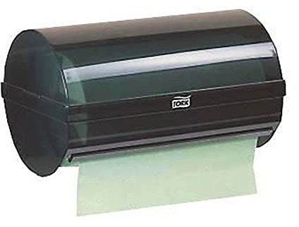 Tork Kleinrollenspender mit Wandhalterung Schwarz W5, hygienisch umschlossene Rolle, 209167