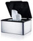 blomus -MENOTO- Feuchttücherbox aus mattiertem Edelstahl, mit praktischem Kunststoffeinsatz, exklusive Optik, modernes Badaccessoire, hochwertig (H / B / T: 7 x 14,9 x 13,2 cm, Edelstahl, 68821)