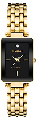 Armitron Women's Genuine Diamond Dial Bracelet Watch, 75/5769