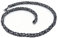Epinki Männer Kette Edelstahl 65 cm, Herren Byzantine Königskette Schwarz Grau Metallkette Vintage Breit 6MM Kette Edelstahl Schmuck