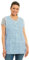 Ladies Dogtooth Buttons Through Design Piping Tabard Apron Overalls Front Pockets Stylish Tabards for Women Casual Aprons for Women to Use in Home Kitchen Restaurants Coffee Shops UK Made (Blue, L)
