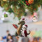 Weihnachtsbaumschmuck Holz Weihnachtsbaum Schmuck Ornament, Weihnachts Drachen Ornament, 2D Kreative Anhänger Christbaumschmuck, Weihnachtsbaum Deko Weihnachtsdeko (B, One Size)