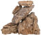 vidaXL Drachensteine, Drachenstein Natürlich Sicher, Naturstein Stein für Aquarium Dekoration, Dekostein Felsen, Mehrfarbig 25 kg 10-30 cm