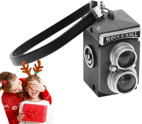 Fulenyi Appareil Photo numérique pour | Appareil Photo Reflex Miniature - modèle d'appareil Photo Vintage, décoration, Accessoires de Photographie, Ornement de Appareil Photo