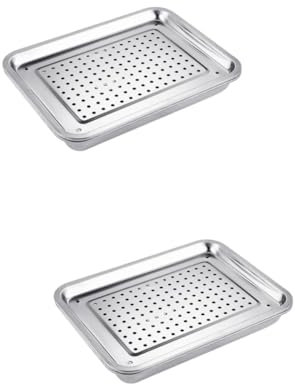 Zerodeko 2St Geschenke für den einzug tablett teeschublade Tee kocher palletten tabelett müSLI Schalen bauchläden ablage kinde Tablet teegeschirr palietten Getränke Teller Ölfilterwanne