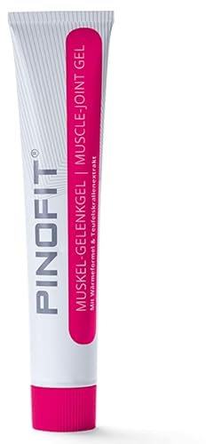 Pinofit Muskel-Gelenkgel | NEU | Mit Wärmeformel & Teufelskrallenextrakt | Bei Gelenkbeschwerden und Muskelverspannungen | 3 Tuben je 90 ml