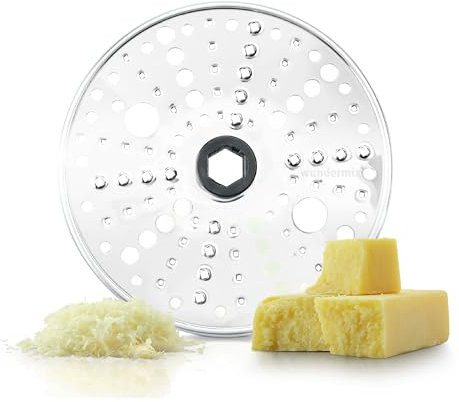 Wundermix - Disque à Parmesan pour WunderSlicer Coupe-légumes • Râpe à Parmesan et Fromage pour Thermomix & Monsieur Cuisine • Accessoires pour Thermomix
