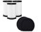 NQILGDOH Accessori Filtri di Ricambio. Compatibili con Ariete Handy Force 2761 2759 RBT. Filtri for Accessori for Aspirapolvere(White-3 PCS)