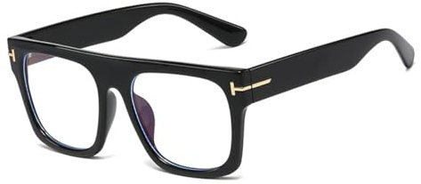 EYEGLSMST Großer Quadratische Lesebrille 1,5 für Damen Herren, Stilvolle Blaulicht Blockierende Computerleser, Gross Brillenmüdigkeit vorbeugen Leser Brille