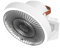 HIOPOIUYT Ventilador de pared con control remoto, fácil instalación, oscilante, silencioso, para dormitorio, cocina, dispositivo de refrigeración multifunción