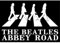 Beatles - Postkarte Abbey Road Crossing Silhouette