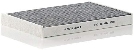 MANN-FILTER CUK 31 001 Innenraumfilter/Kabinenluftfilter - Pollenfilter mit Aktivkohle - für Lkw + Busse