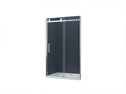 8 mm Nischen- / Schiebetür SOIL 105 x 195 cm/Duschtür Nischentür Duschwand Dusche Klargals