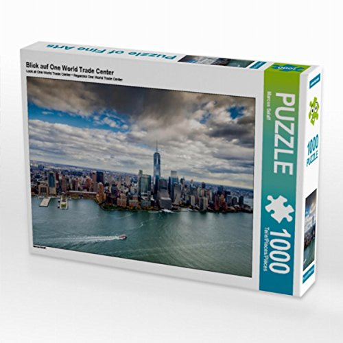 CALVENDO Puzzle Blick auf das One World Trade Center | 1000 Teile Lege-Größe 64 x 48 cm Foto-Puzzle für glückliche Stunden