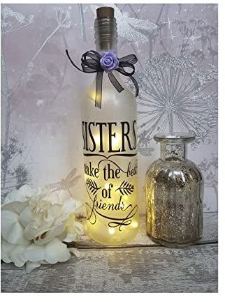 Sisters make the Best of Friends, Light up Bottle, Friend Light Up Bottle