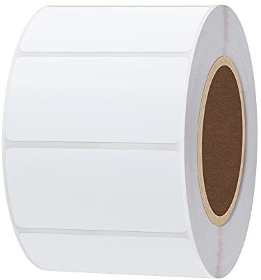 Hylabelest Thermodirektetiketten, weiß, 51 x 25 mm, für UPC-Barcodes, kompatibel mit Zebra Desktop-Druckern, 1 Rolle