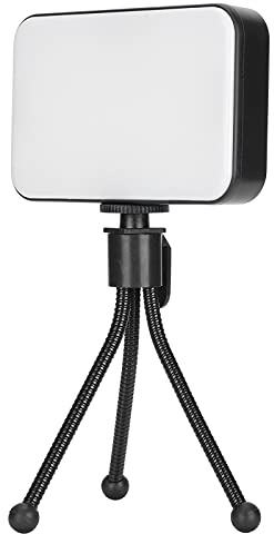 LED-Videoleuchte, 3200K-5600K On Camera Lume Cube, Tragbare Fotokamera-Füll-Videoleuchte für Konferenz-Live-Übertragungen, Eingebauter Akku