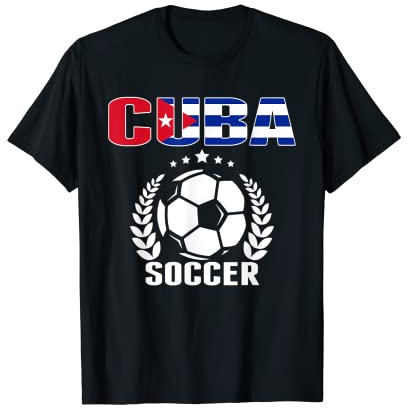 Camiseta de fútbol Cuba - Orgullosos partidarios de fútbol cubanos Camiseta