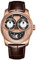 OBLVLO Herren Jorker Kreatives Design Big Joker Zifferblatt Mechanische Armbanduhren Leder wasserdichte Designer Sport Uhr JK (JM-PWW)