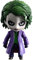 Keyhvao Joker Actionfigur, Anime-Modell, Statuen, Heath Ledger, Joker-Figuren, niedliche Dekoration, PVC-Material, Geschenke für Fans und Freunde, Uni, 10 cm