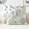 Miuyunya 2er Set Outdoor Kissen 40x40 cm Wetterfest Blau Maritim Kissenbezug Frühling Sommer Wasserfest Kissenbezüge Retro Seestern Hippocampus Sofa Dekokissen Kissenhülle für Garten Sofakissen