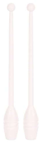 Sport-Tec Turnkeulen aus Kunststoff 2er-Set, Jonglier Keule, Schwungkeulen, Gymnastikkeulen, Akrobatikkeulen, 45 cm