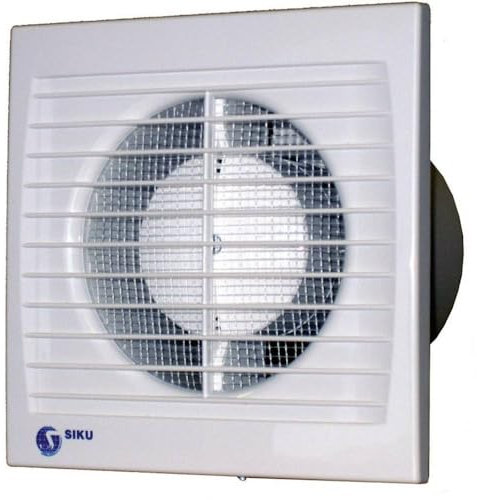 SIKU Silenta Wand- und Deckenluefter 240 m³/h 15cm
