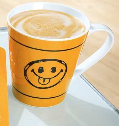 Gilde Porzellan Tasse 'Die ganze