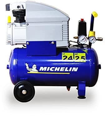 MICHELIN GB24 Compresseur Coaxial Huile 2 CV 24 L, coloris aléatoire