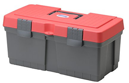 hünersdorff 663100 Werkzeugkoffer ALPHA COMPACT, grau/rot