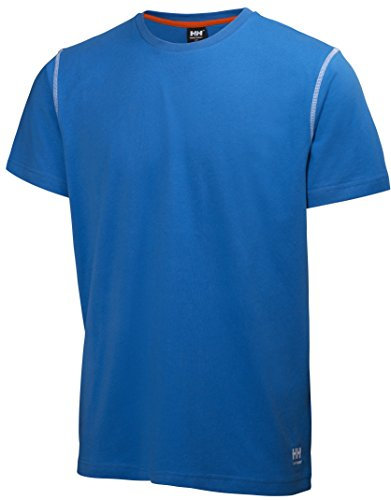Helly Hansen Workwear Leichtes T-Shirt Oxford robustes Arbeitsshirt 530 racer, Größe M, blau, 79024