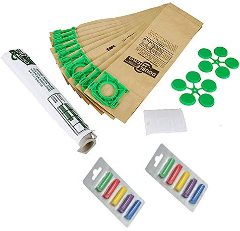First4spares Premium Service Kit For Sebo X Series Upright Vacuum Cleaner Vacuum Cleaners - Pack of 10 Bags with replacement filters & in bag vacuum fresheners