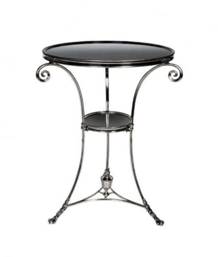 Casa Padrino Luxus Art Deco Designer Beistelltisch Antik Silber - Luxus Beistelltisch