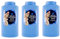 3 X Paglieri Felce Azzurra Talco Classico Corpo polvere Talk in polvere 500 G Barattolo (1,5kg