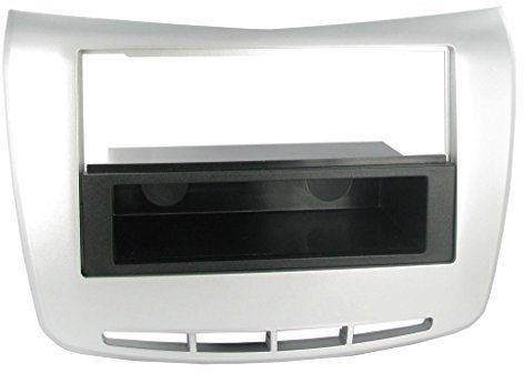 MASCHERINA DOPPIO 2 DIN COMPATIBILE LANCIA DELTA DAL 2009 COLORE SILVER