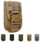 TotaPack Molle Tactical Pouch Utility Small Waist Carrying Pouch Compact Outdoor Sport Bag Gadget Pocket Universal Belt Mobile Phone Case Holster Holder Travel Pack Bag for Men (Tan)