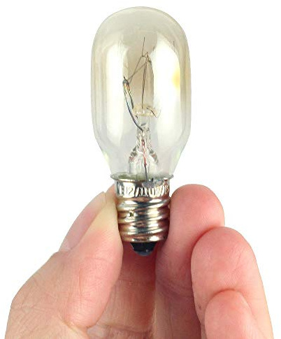 Vintage Edison Birnen ， E12 110V 15W Backofen Kühlschrank Birne Mikrowelle Birne Kristall Lampe 5St