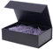 Schwarze Geschenkbox 31x24x12cm Geschenkbox mit Deckel Groomsmen Graduierung dekorative Boxen mit Deckel Halloween