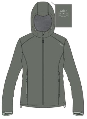 CMP Unisex 33x7496 Coat (1er Pack)