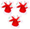 EHOTER Bewegliche Weihnachtsmütze Singende Tanzende Nikolausmütze Plüsch Rand Weihnachtsfeier Rote Santa Weihnachtsmann Mütze Kostüm Weihnachtsschmuck Warm Mütze Herren Damen Party Dekorationen (3)