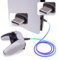 PlayVital Câble pour ps5 Manette,LED Accessoires Chargeur pour Xbox Core/Elite Series 2/Switch Pro Controller pour ps5 Edge-Type C vers C,2M