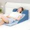 keilkissen bett keilkissen bett kopfteil Erhöhtes Kissen gegen sauren Reflux beim Schlafen, Gerd-Kissen für Erwachsene/ältere Menschen/Schwangere/Seitenschläfer mit abnehmbarem, maschinenwaschbarem Be