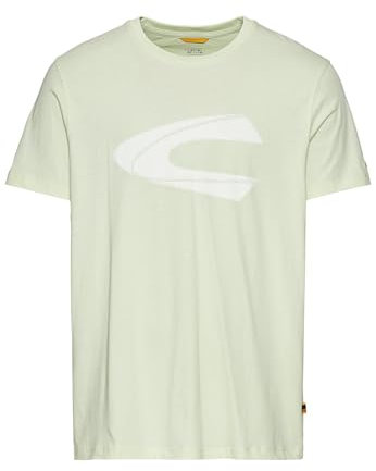 camel active Herren T-Shirt aus Organic Cotton Grün, menswear-3XL