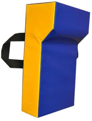Oshhni Keilförmiges Fußball-Tackle-Schild, Rugby-Bumping-Schild, Sport-Blockier-Pad, Keilförmiges Schild für Spielsporttraining im Innenbereich, Kinder