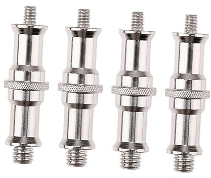 Angoily 1/4 Auf Gewinde Adapter Für Studio Lichtständer Spigot Schraubenzubehör Für Blitzlicht Und Fotostudio Ausrüstung