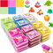 YeahBoom 36 Stück Knetradiergummis,Weich Knetbar Radiergummis,Knetradiergummi Art Eraser,Skizze Kitt Gummi mit Kunststoffgehäuse,Knetgummi Radiergummi für Bunte Zeichnung Malerei Schulbedarf