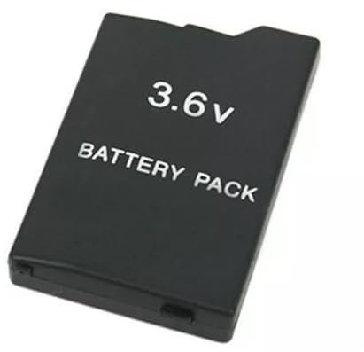 PSP Replacement Battery Pack, For 2000/3000 | 3.6V 3600mAh, Black