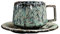 HUMOCHUSON Tazza Cappuccino Set Di Tazze E Piattini Da Caffè In Ceramica Retrò Da 180 Ml, In Regalo