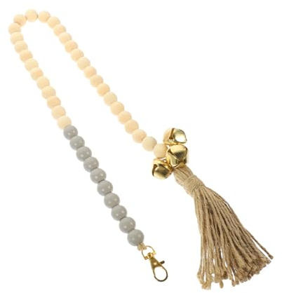 ibasenice Dog Doorbell Cord Beads for Training Decorative Hanging Rope Chain for Pet Door Pet Accessories for Dogs
